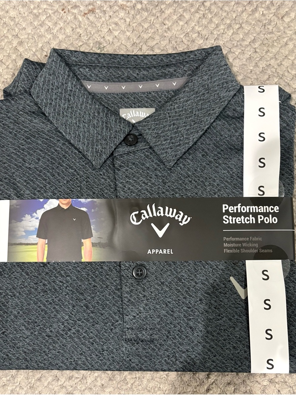 Callaway Men's Performance Polo – Charcoal